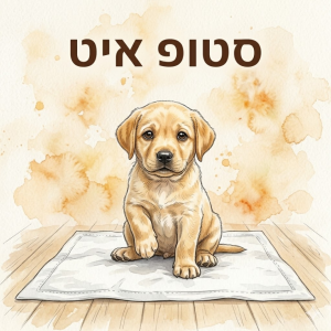 ״סטופ איט״ - קורס ללימוד גורים לעשות צרכים בחוץ ועוד